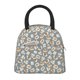 thumbnail image 1 of Easygdp White Popcorn Bolsa de Almuerzo Insulada Grande, Forro de Aluminio, Diseño Espacioso, a Prueba de Fugas, Ideal para Trabajo, Picnics, Viajes y Actividades al Aire Libre, 1 of 6