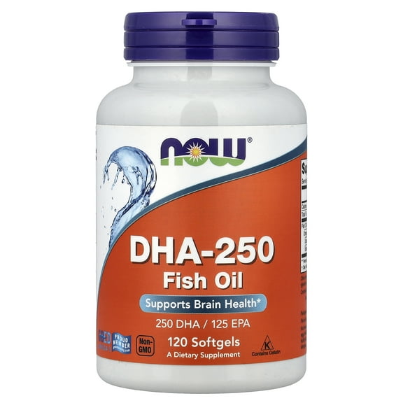 NOW Foods - DHA-250 500 mg. - 120 Softgels