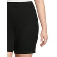 thumbnail image 3 of Just My Size Women's Plus Elastic Waist Stretch Bermuda Shorts, 3 of 6
