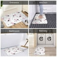thumbnail image 6 of Non Slip Door Mat, Pink Cute Poodle Dog Crown Fast Drying Bath Tub Mats, Absorbent Bathroom Rugs Entrance Welcome Mat, Bath MatS for Tub, Floor, Home, Kitchen, Hotel,16x24in, 6 of 6