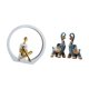 thumbnail image 5 of Elegante Escultura De Resina De Niña Y Elefante, Centro De Mesa Para Dormitorio, Estantería, Casa De Campo, Decoración Moderna Para El Hogar Y La Oficina, Regalo Coleccionable, 5 of 8