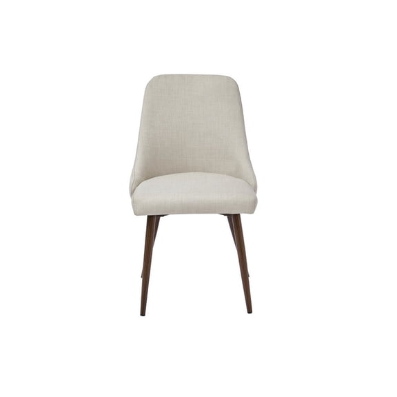 New Spec Furniture Oslo Modern Upholstery Side Dining Chair Set Of 2, Beige