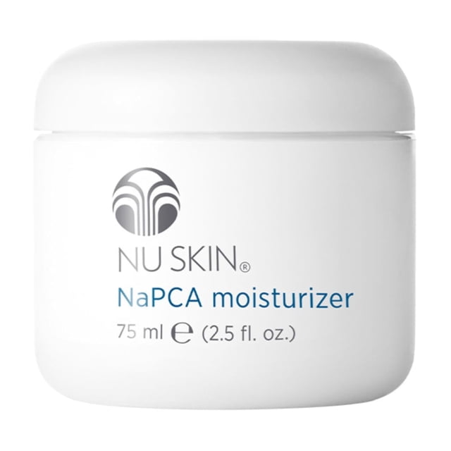 La crema hidratante Nu Skin NapCa retiene la humedad de 75 ml con aloe y E