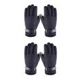 thumbnail image 2 of Guardoinrt Men Touch Screen Waterproof Windproof Winter Warm Anti-slip Ski Outdoor Gloves blue 2Set, 2 of 6