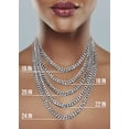 thumbnail image 5 of Heavy Solid White Gold Miami Cuban Link Chain Customizable (10MM-20MM), 5 of 8