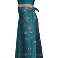 thumbnail image 5 of Moomaya Rayon Printed Long Length Skirt For Women Plus Size Tie Waist Maxi Skirt, 5 of 6