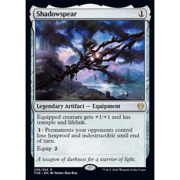 Magic the Gathering - Theros Beyond Death - Shadowspear Near Mint