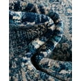 thumbnail image 6 of Unique Loom Oslo Collection Area Rug - Osterbro (5' x 8' Rectangle Navy Blue/Beige), 6 of 7