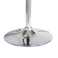 thumbnail image 4 of Benjara BM237208 Table Ronde en Bois Réglable en Hauteur&44; Blanc, 4 of 5