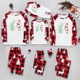 thumbnail image 2 of Ensemble de Pyjama pour Homme, Haut à Imprimé Mode et Pantalon, Tenue Familiale Parent-Enfant, Col Montant, 2 of 8