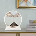 thumbnail image 3 of Sand Art Picture under $5! Yannianjz Moving Sand Art Picture 7 Inch Round, Dynamic Sandscape Hourglass Desk Decor, Sensory Toy for Stress Relief, Office Home Tabletop Decoration, Meditation Gift Idea, 3 of 4