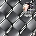 thumbnail image 6 of Fenpro Chain Link Fence Privacy Tape, UV Resistant, Hardware Included, 90% Visibility Blockage (Obsidian Black), 6 of 7