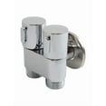 thumbnail image 5 of Double Outlet Angle Valve Wall-Mounted Toilet Inlet Valve Bathroom Washing Machine Water Stop Quick Opening Angle Valve Faucet Silver, 5 of 9