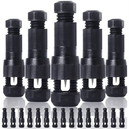 

20 PCS Direct Low-voltage Landscape Lighting Connector Waterproof Cable 12-14 Cable Connector Suitable for Landscape Path Lights to Work with Malibu Paradise Moonlight