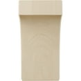 thumbnail image 2 of Ekena Millwork 5 1/4"W x 4"D x 10"H Clarksville Bracket, Rubberwood (4-Pack), 2 of 4
