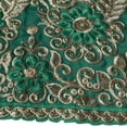 thumbnail image 3 of Sequin Lace George Fabric African Embroidery Nigerian Lace Fabric 5 Yards/Lot Wedding Bridal Lace  Women Dreeses Green, 3 of 6