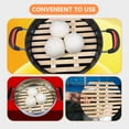 thumbnail image 2 of HEANUJJ Bamboo Steamer Liner for Steaming Buns Cakes and Dumplings, 2 of 8