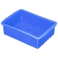 thumbnail image 1 of Unique Bargains 10'x7'x3' Plastic Lab Tray Rectangle Utility Stackable Box Crafts Organizer Blue, 1 of 5