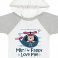 thumbnail image 4 of Inktastic Mimi and Pappy Love Me Baby Boy Boys Baby Bodysuit, 4 of 5