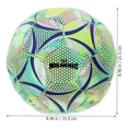 thumbnail image 5 of Balones de fútbol fluorescentes luminosos con absorción de luz reflectante para adultos y niños, 5 of 5