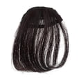 thumbnail image 1 of MasteelfCA Mode une Pièce Pince à Cheveux Frange / Frange Fine / Extensions de Cheveux Naturels Faux Cheveux (Brun Foncé), 1 of 8