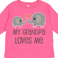 thumbnail image 4 of Inktastic My Grandpa Loves Me Boys or Girls Long Sleeve Toddler T-Shirt, 4 of 5