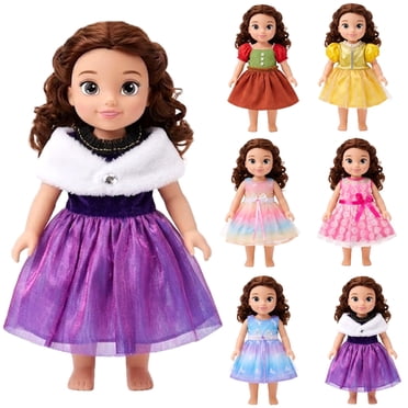 Zacro American 18 inch Doll Clothes Accessories Include Doll Clothes Princess Dress Outfit for 18 inch Dolls Gift for Girls