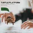 thumbnail image 4 of Raindrops 2Pack Reptile Basking Platforms Acrylic Turtle Ramp for Sunbathing in Random Color, 4 of 6
