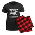 thumbnail image 5 of CafePress - Dachshund Mommy Women's Dark Pajamas - Women's Short Sleeve Print T-Shirt and Pants Dark Cotton Pajama Set, 5 of 7