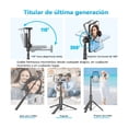 thumbnail image 5 of 60in Selfie Stick Portátil Trípode Para Celular Móvil negro, 5 of 5