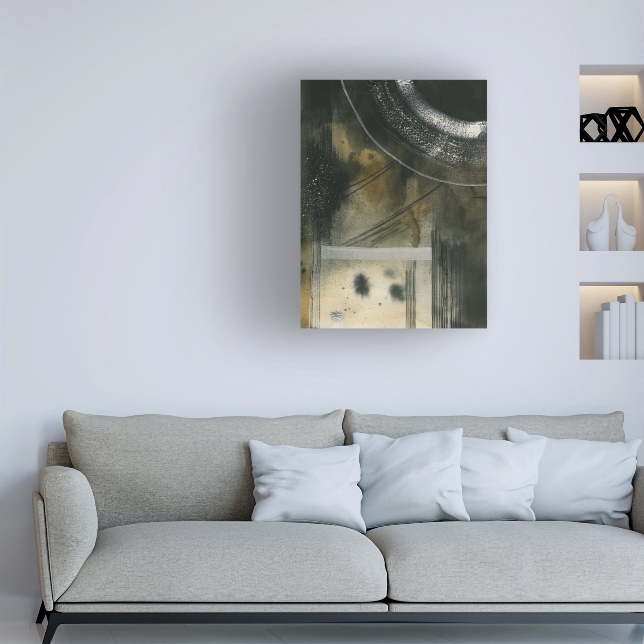 Trademark Fine Art Grace Popp  Velvet Gallaxy II Canvas Wall Art