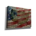 thumbnail image 2 of Epic Graffiti 'American Flag on Metal' by Cindy Jacobs, Canvas Wall Art, 16"x12", 2 of 8