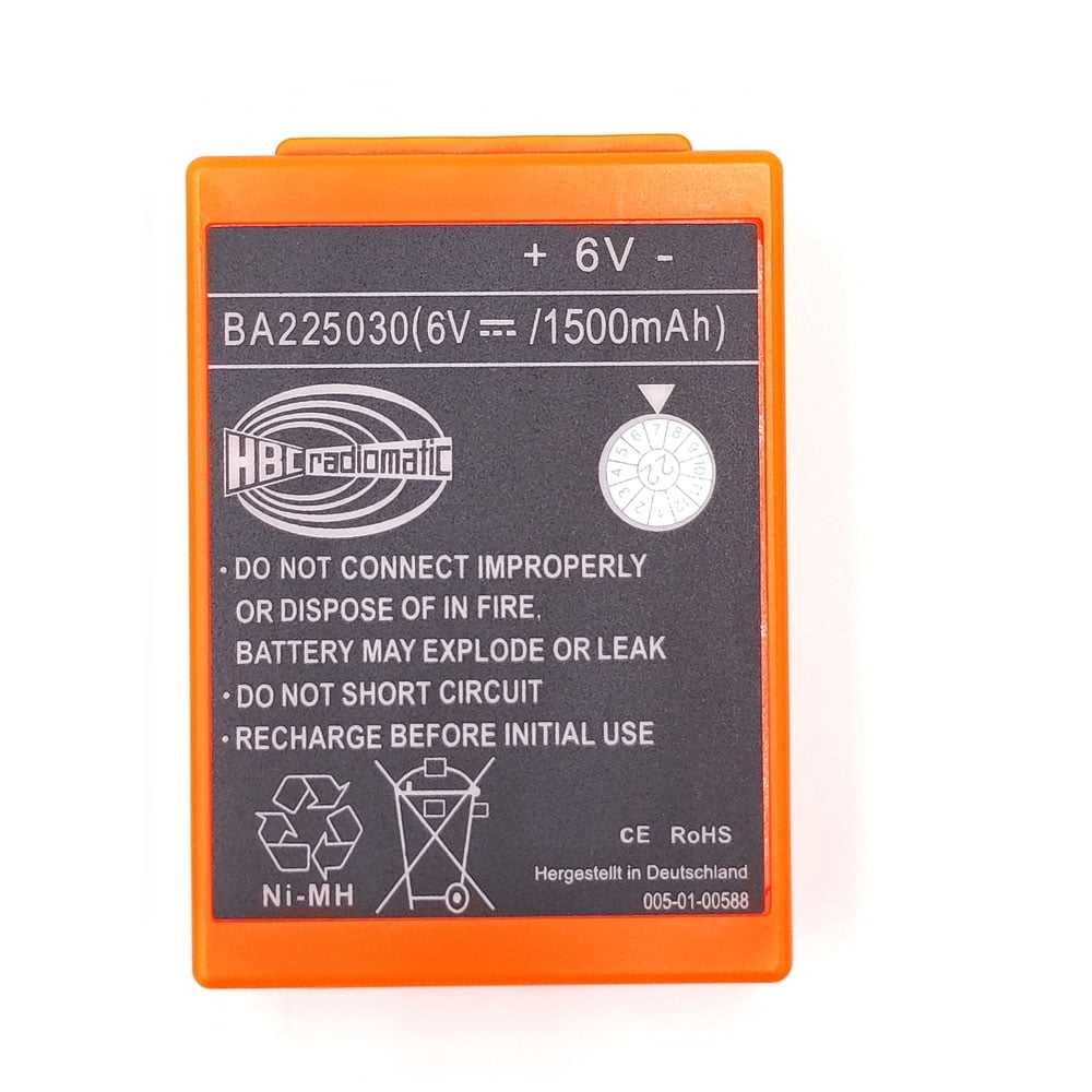(5 pcs) BA225030 6V Ni-Mh Battery For HBC Crane remote Pump truck battery BA225030