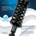 thumbnail image 4 of Detroit Axle - 4WD Struts Shocks for 2004-2015 Nissan Titan without Off Road Package, 2 Front Struts w/Coil Spring 2 Rear Shock Absorbers 2005 2006 2007 2008 2009 2010 2011 2012 2013 2014 Replacement, 4 of 7