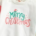 thumbnail image 5 of SYNPOS Infant Toddler Baby Girl Christmas Loose Crewneck Sweatshirt Tops, 5 of 8