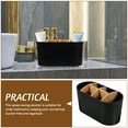 thumbnail image 3 of Bathroom Toothbrush Holder Bamboo Home Storage Reusable Holders Stand Toothpaste Non-slip Pp, 3 of 6