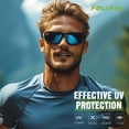 thumbnail image 3 of Gafas de sol deportivas Foliful Polarized UV400 para hombre, paquete de 3, 3 of 7