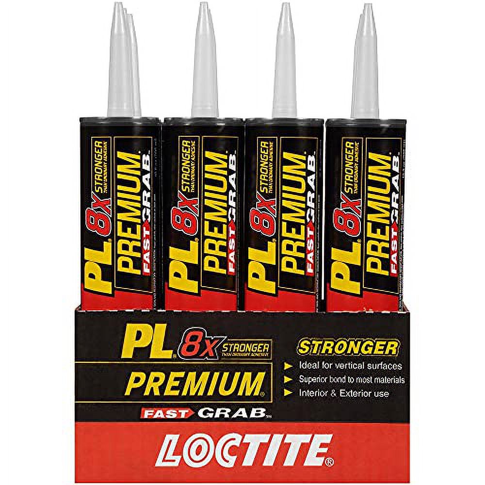 Loctite PL Premium Fast Grab Polyurethane Construction Adhesive 10-Ounce Cartridge 1417170 - image 2 of 3
