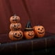 thumbnail image 4 of 3 piezas de estatua en miniatura de calabaza de Halloween, decoración de estatua de calabaza en miniatura de jardín de hadas de Halloween, decoración de calabaza de Halloween, regalo de fiesta de Hall, 4 of 5