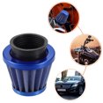 thumbnail image 3 of Unique Bargains 2pcs Universal 42mm Air Filter Cleaner Round Tapered Replacement for Motorcycle Car Blue, 3 of 7