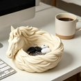 thumbnail image 2 of Horse Catchall Bowl for Keys, Decorative Horse Trinket Dish, Equestrian Jewelry Coin Organizer Tray, 3D Printed Entryway Catch-All Bowl for Horse Lovers Home Decor, 2 of 14