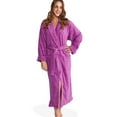 thumbnail image 4 of TurkishTowels Parador Women's Terry Aqua Bathrobe, 4 of 16
