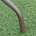thumbnail image 3 of 6-Piece Beige Patio Dining Set - Outdoor Table & 4 Folding Chairs with Umbrella, 3 of 5
