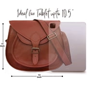 Rustic town 13 Genuine Leather Handmade Crossbody Sling Handbag for Ladies