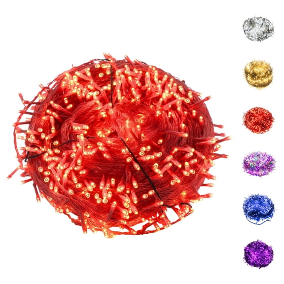 39in LED String Lights, Indoor Outdoor Halloween Christmas Fairy Lights
