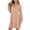 *Khaki, variant on Women's Hooded Half-Zip Dress,Ladies Ruffled Mini Dress,Spring and Fall Daily Lounge Outfit For Women,Green,Size M