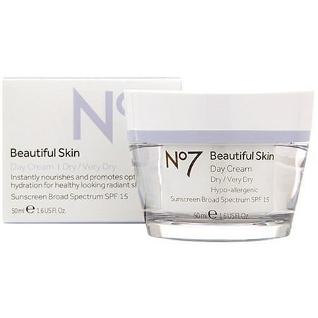 boots no7 beautiful skin day cream - dry / entirely dry, 1.6