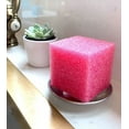 thumbnail image 5 of Brightbox Kitchen Cube Scrubber Sponge, Heavy Duty, Pink, 1 Count, 5 of 6
