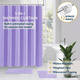 thumbnail image 1 of Cortina de Ducha ComfiTime Lavanda 36 X 72 Tela Resistente Al Moho y Hongos Revestimiento TPU Repelente Al Agua Lavable a Máquina, 1 of 1