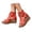 Red, variant on High Top Sandals for Women Platform Summer Vintage Casual Fish Mouth Open Toe Buckle Hollow Wedge Sandals Comfy Ladies Outdoor Roman Shoes